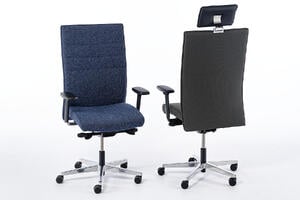 Selbstverständlich ist der Bürodrehstuhl höhenverstellbar